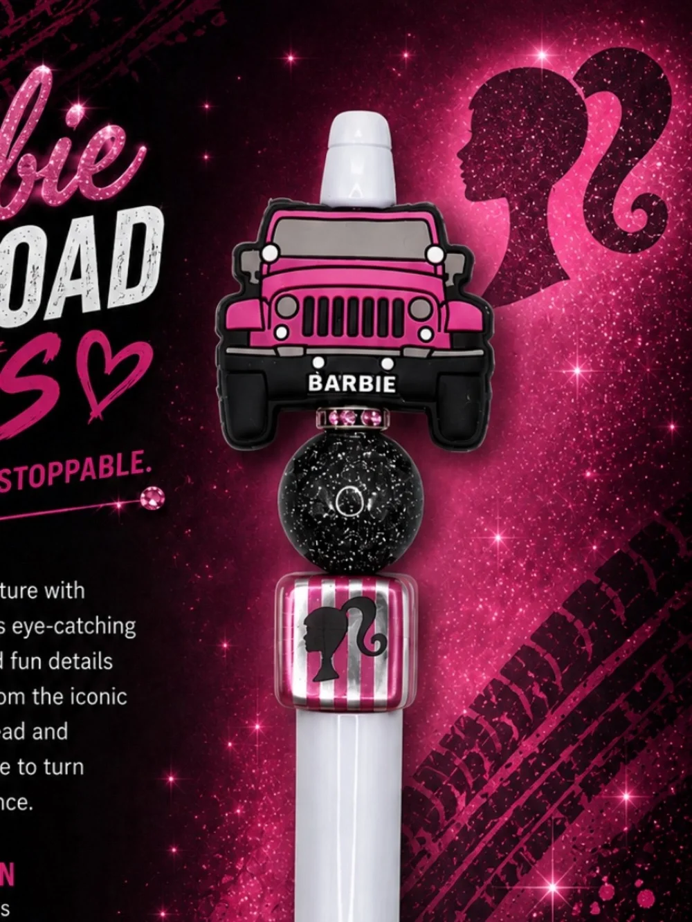 Pink Trail Attitude Pen